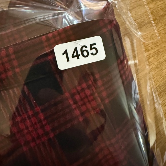 H&M‎ Punk Edge Grunge Red Black Plaid Pleated Academia Skirt Size 2 - Picture 7 of 8